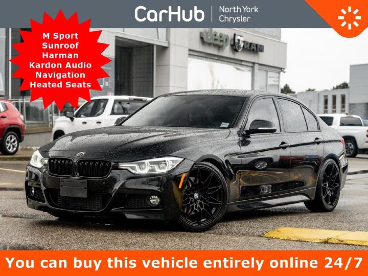Used 2018 BMW 3 Series 340i xDrive M Sport Sunroof Harman Kardon Navigation Heated Seats for sale in Thornhill, ON