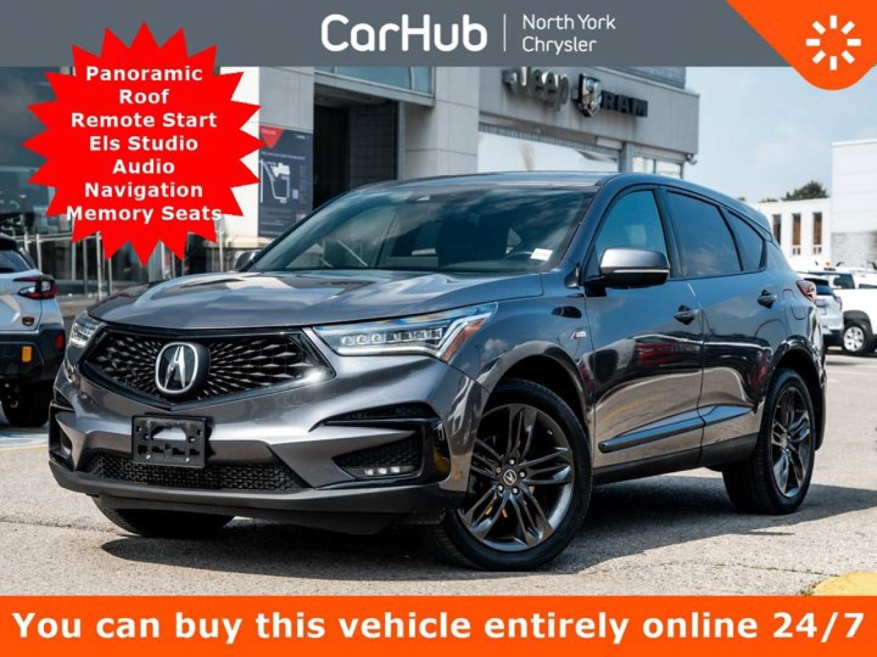 Used 2021 Acura RDX A-Spec AWD Panoroof Remote Start Els Studio Audio Navigation for sale in Thornhill, ON