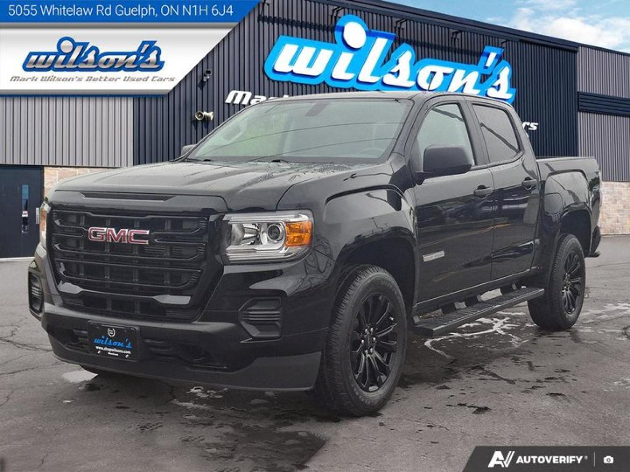 Used 2022 GMC Canyon 2WD Elevation Standard | Crew Cab V6 | Convenience PKG | Trailer Brake | 18