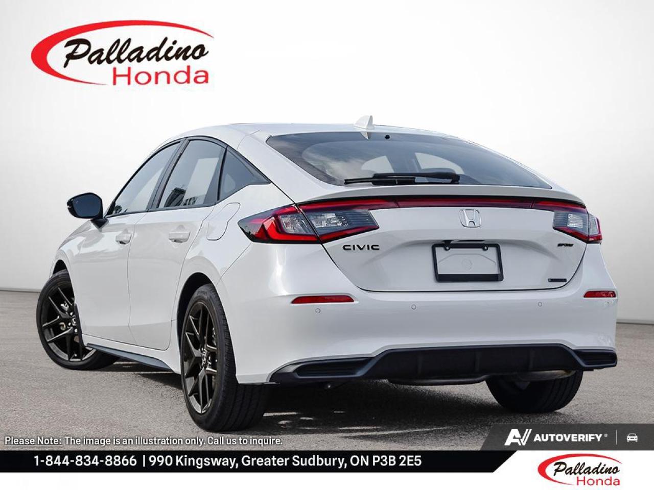 2026 Honda Civic Hatchback Hybrid Sport Photo3