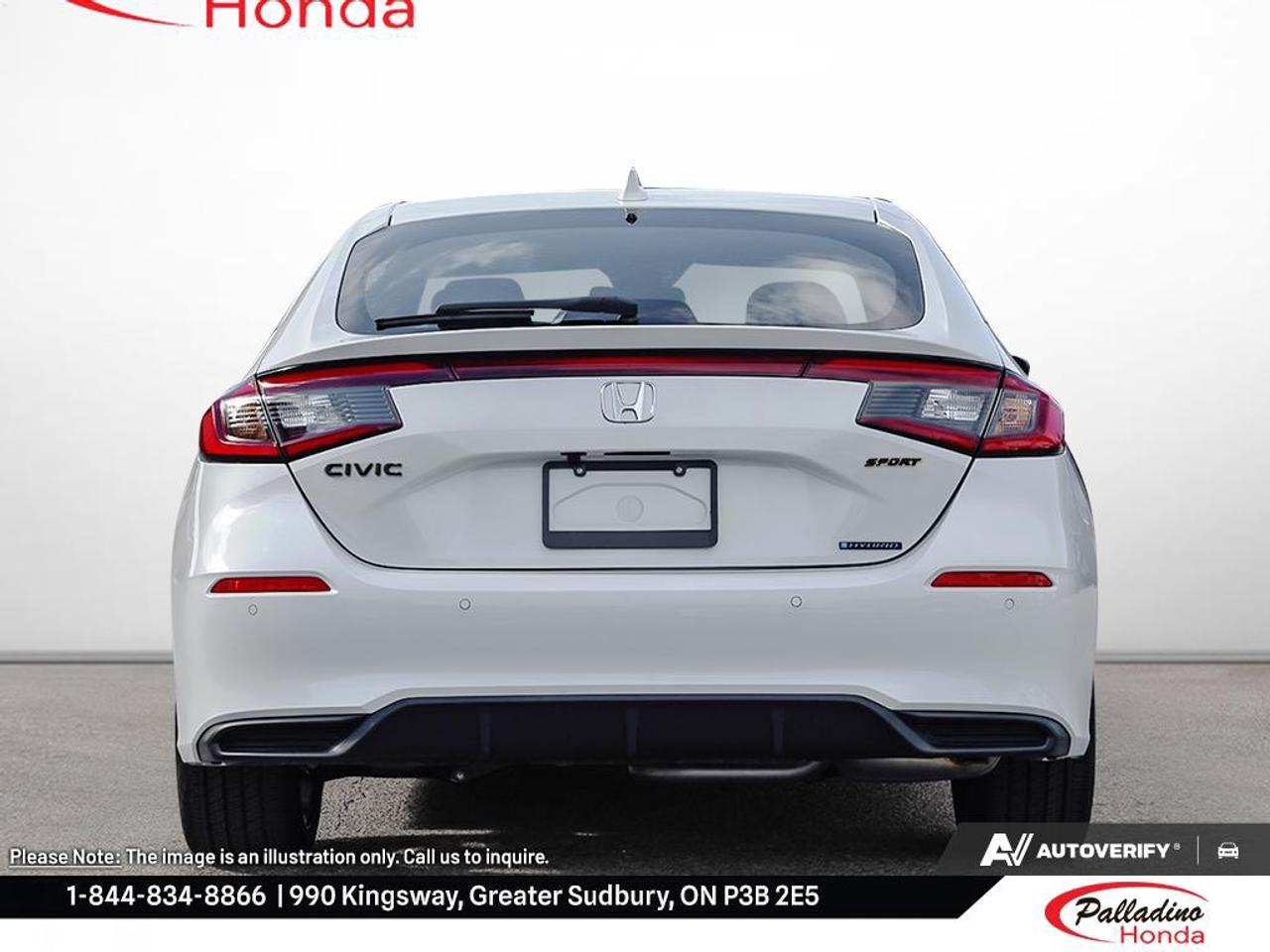 2026 Honda Civic Hatchback Hybrid Sport Photo4
