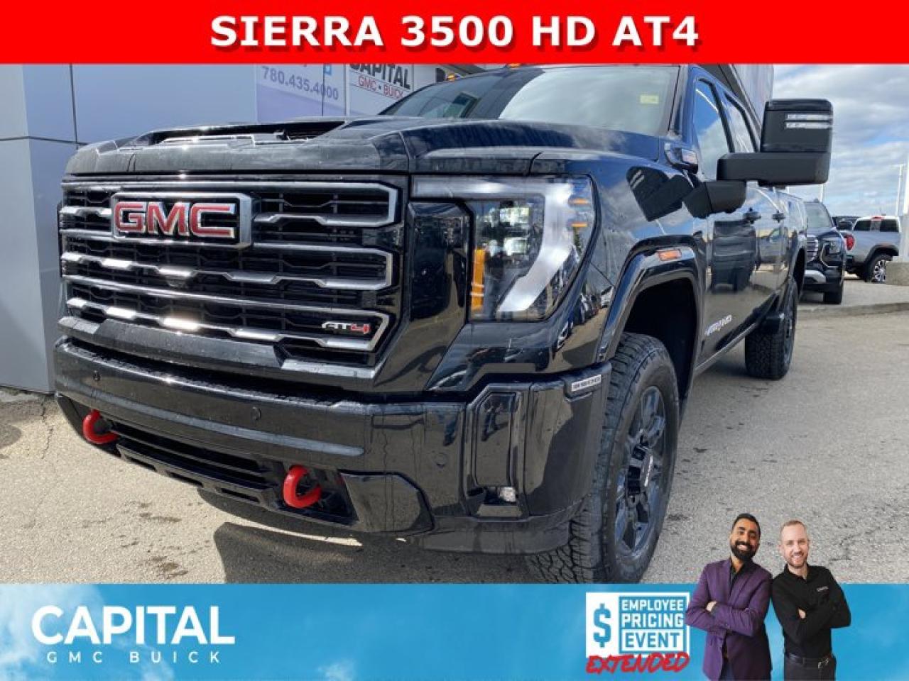 New 2025 GMC Sierra 3500 HD AT4 for sale in Edmonton, AB