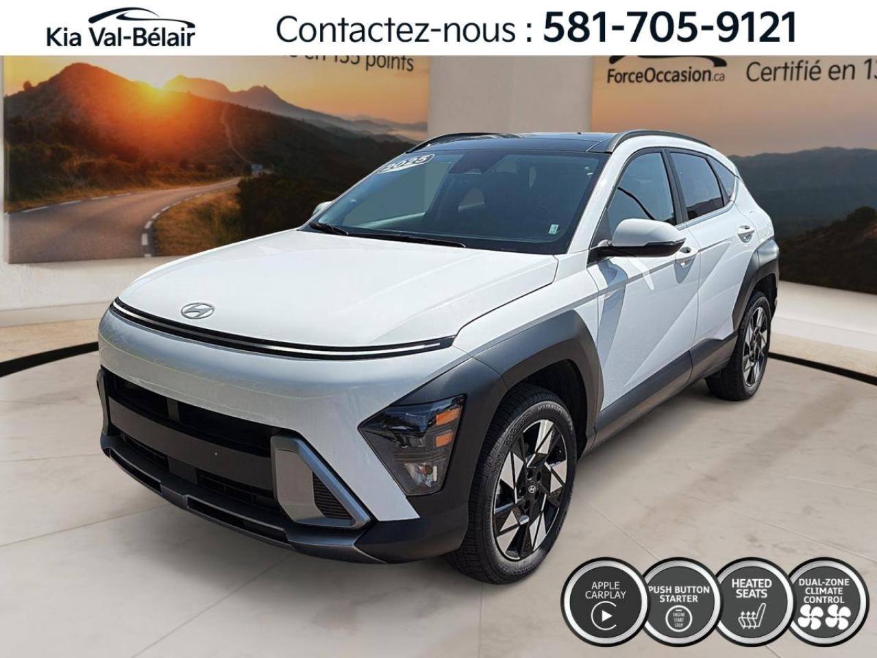 Used 2025 Hyundai KONA PREFERRED **TRENDPACK**  AWD *TOIT *CUIR *BI-ZONE for sale in Québec, QC