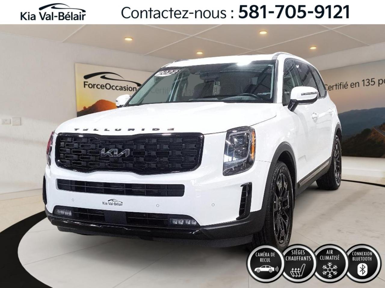 Used 2022 Kia Telluride NIGHTSKY *AWD *V6 *291HP *TOIT *CUIR *CAMERA 360° for sale in Québec, QC