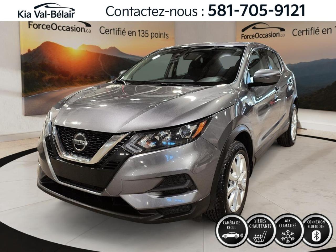 Used 2021 Nissan Qashqai S *AWD *CRUISE *CAMERA *CARPLAY *SIEGES CHAUFF *ANGLES MORTS for sale in Québec, QC