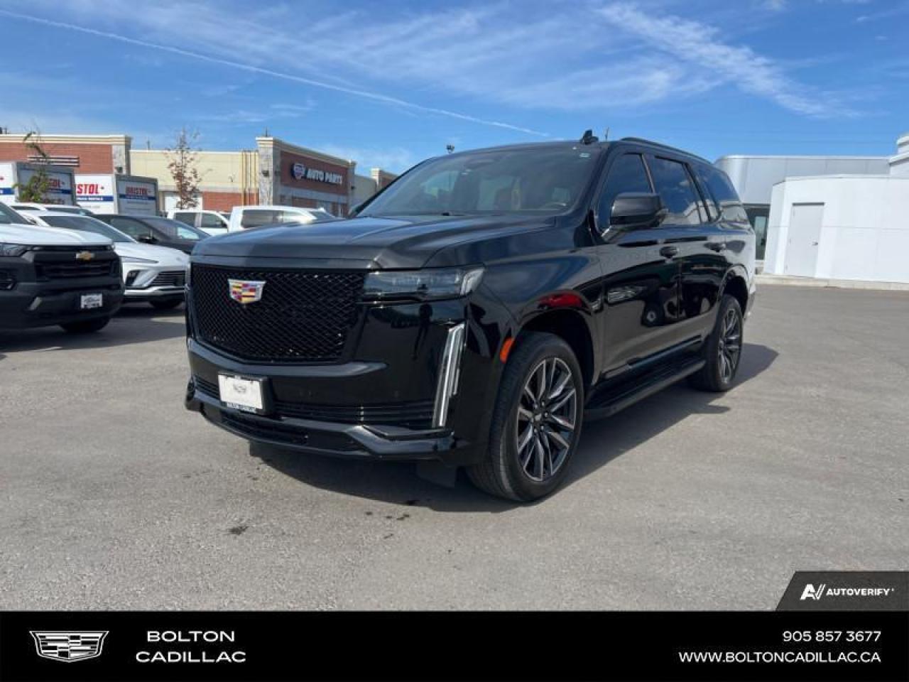 Used 2021 Cadillac Escalade Sport CADILLAC CERTIFIED PRE-OWNED - FINANCE @ 4.99% for sale in Bolton, ON