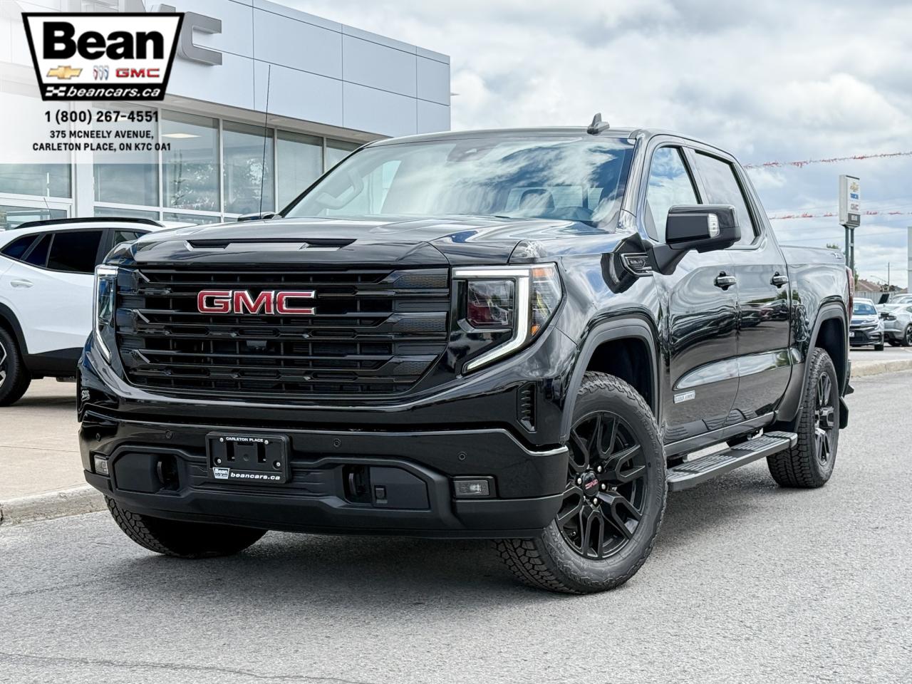 New 2026 GMC Sierra 1500 Elevation 5.3L V8 WITH REMOTE START/ENTRY, SUNROOF, HEATED SEATS, HEATED STEERING WHEEL, CRUISE CONTROL, HD REAR VISION CAMERA, BOSE SOUND SYSTEM for sale in Carleton Place, ON