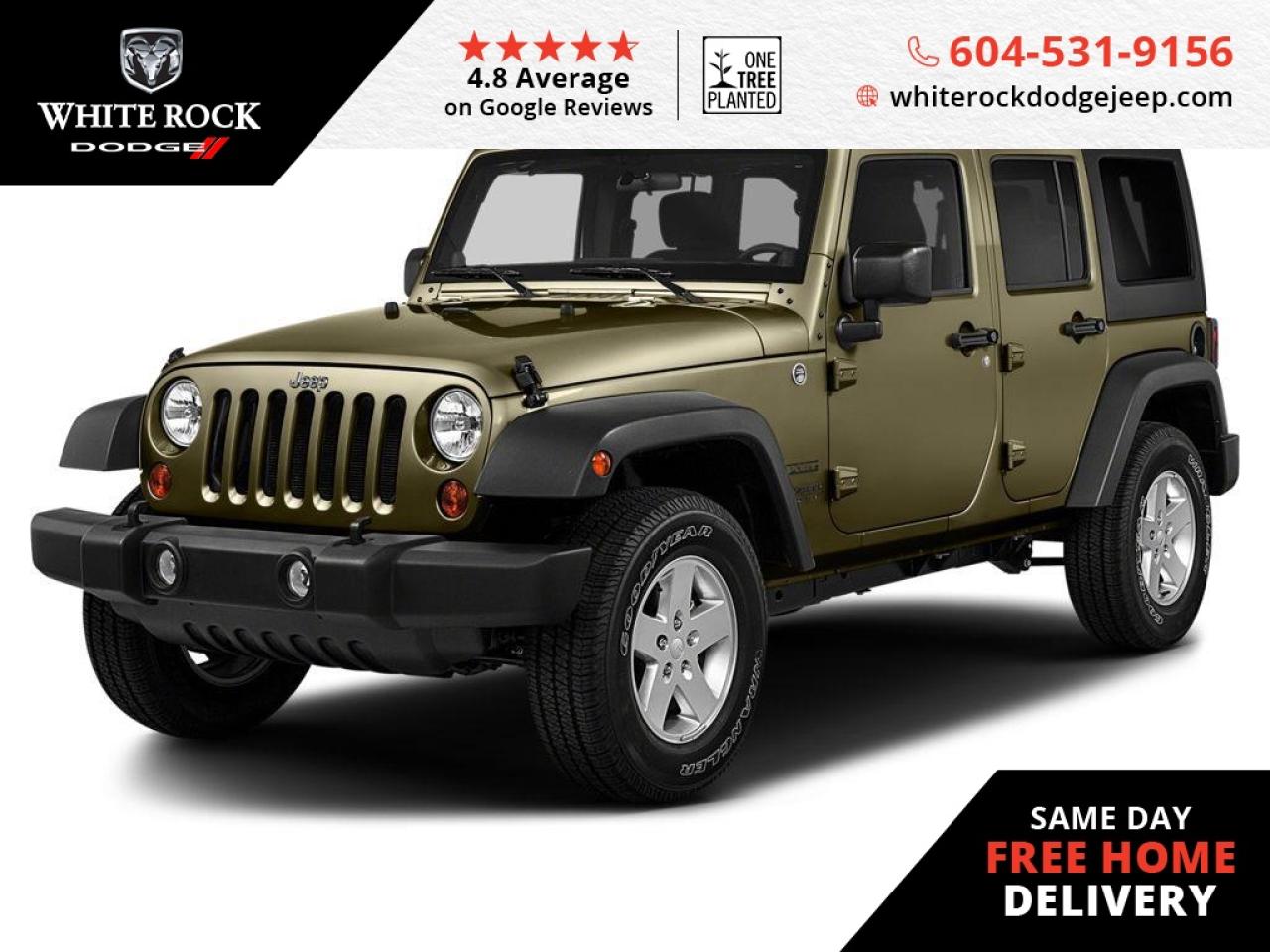 Used 2013 Jeep Wrangler UNLIMITED SPORT for sale in Surrey, BC