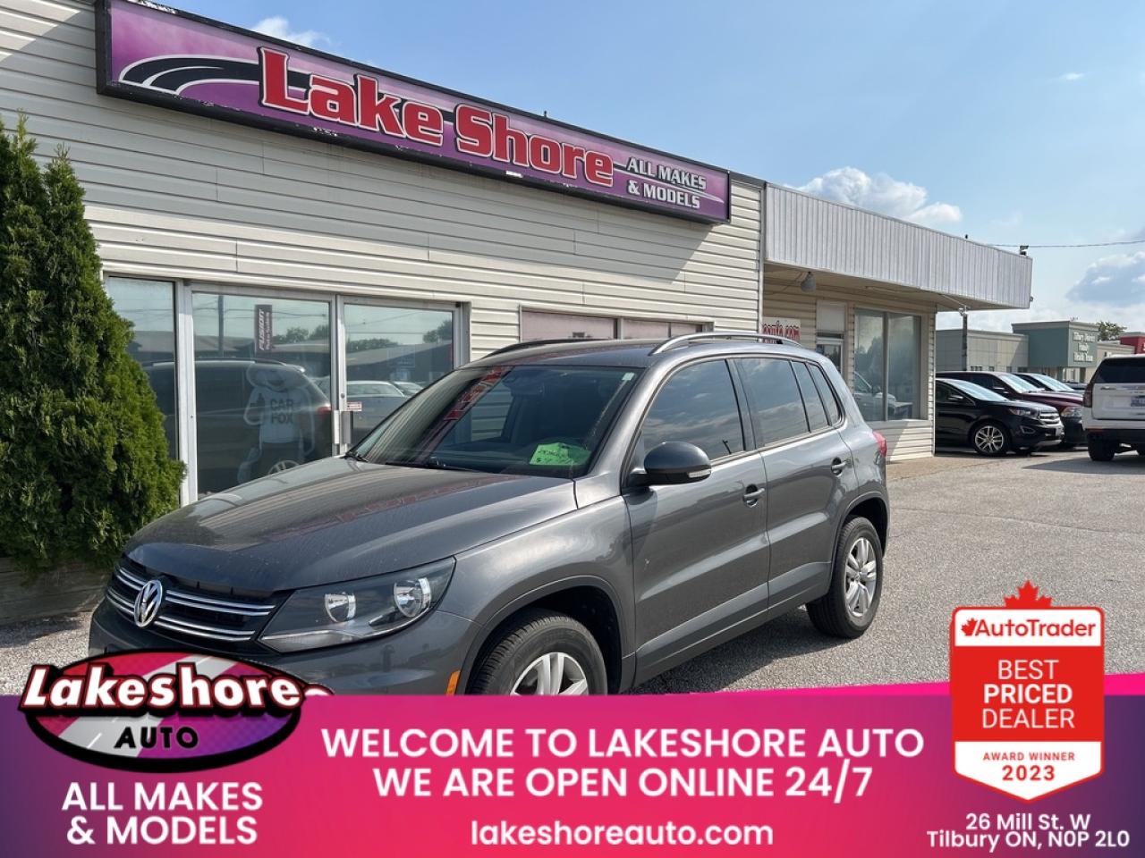 Used 2016 Volkswagen Tiguan Trendline for sale in Tilbury, ON