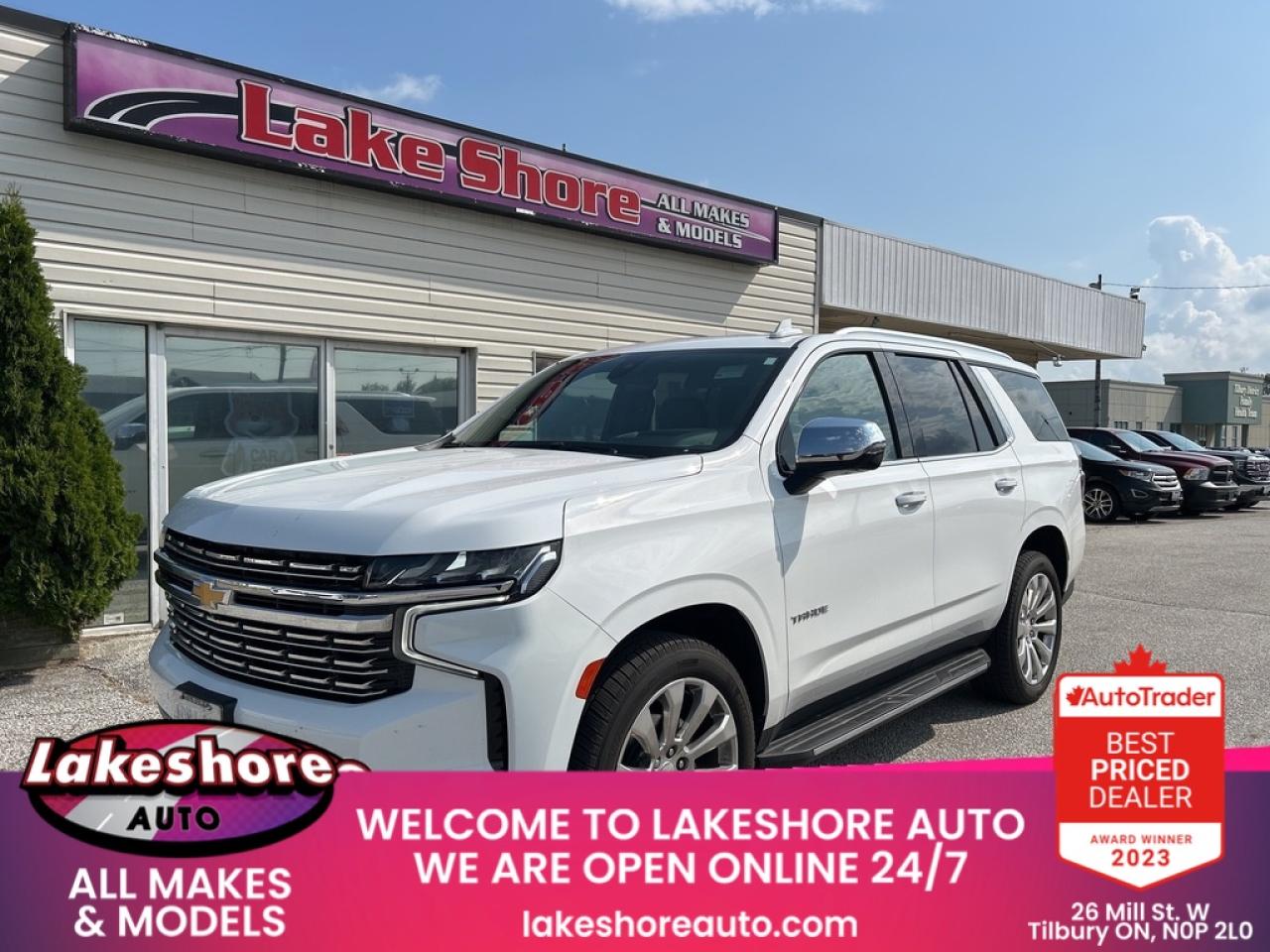 Used 2021 Chevrolet Tahoe Premier for sale in Tilbury, ON