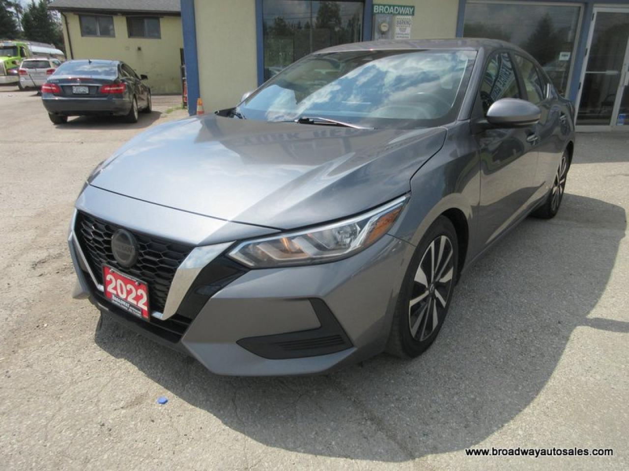 2022 Nissan Sentra GREAT KM'S SV-MODEL 5 PASSENGER 1.8L - DOHC.. HEATED SEATS.. ECO-MODE-PACKAGE.. POWER SUNROOF.. BACK-UP CAMERA.. BLUETOOTH SYSTEM..
