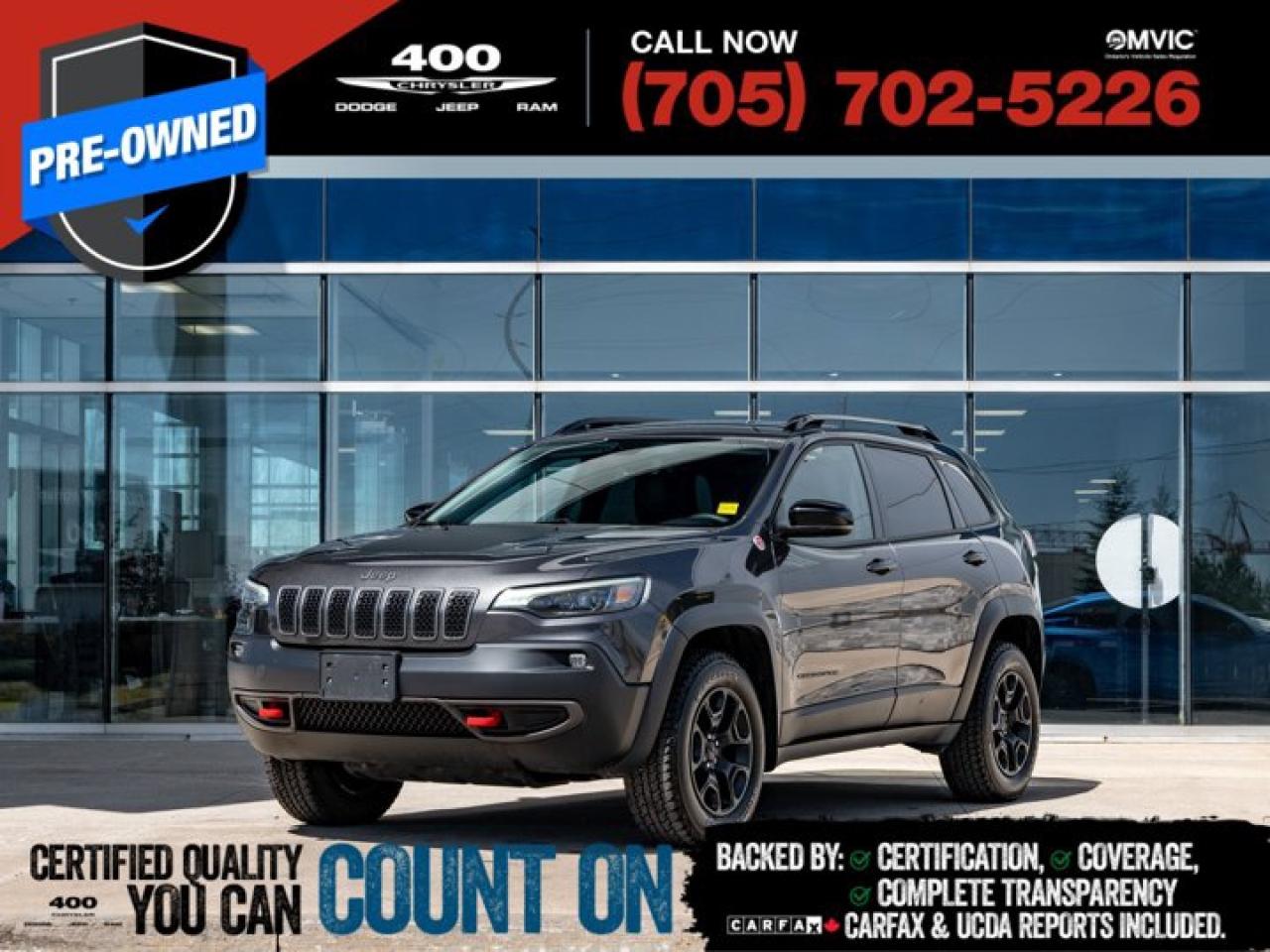 Used 2022 Jeep Cherokee Trailhawk for sale in Innisfil, ON