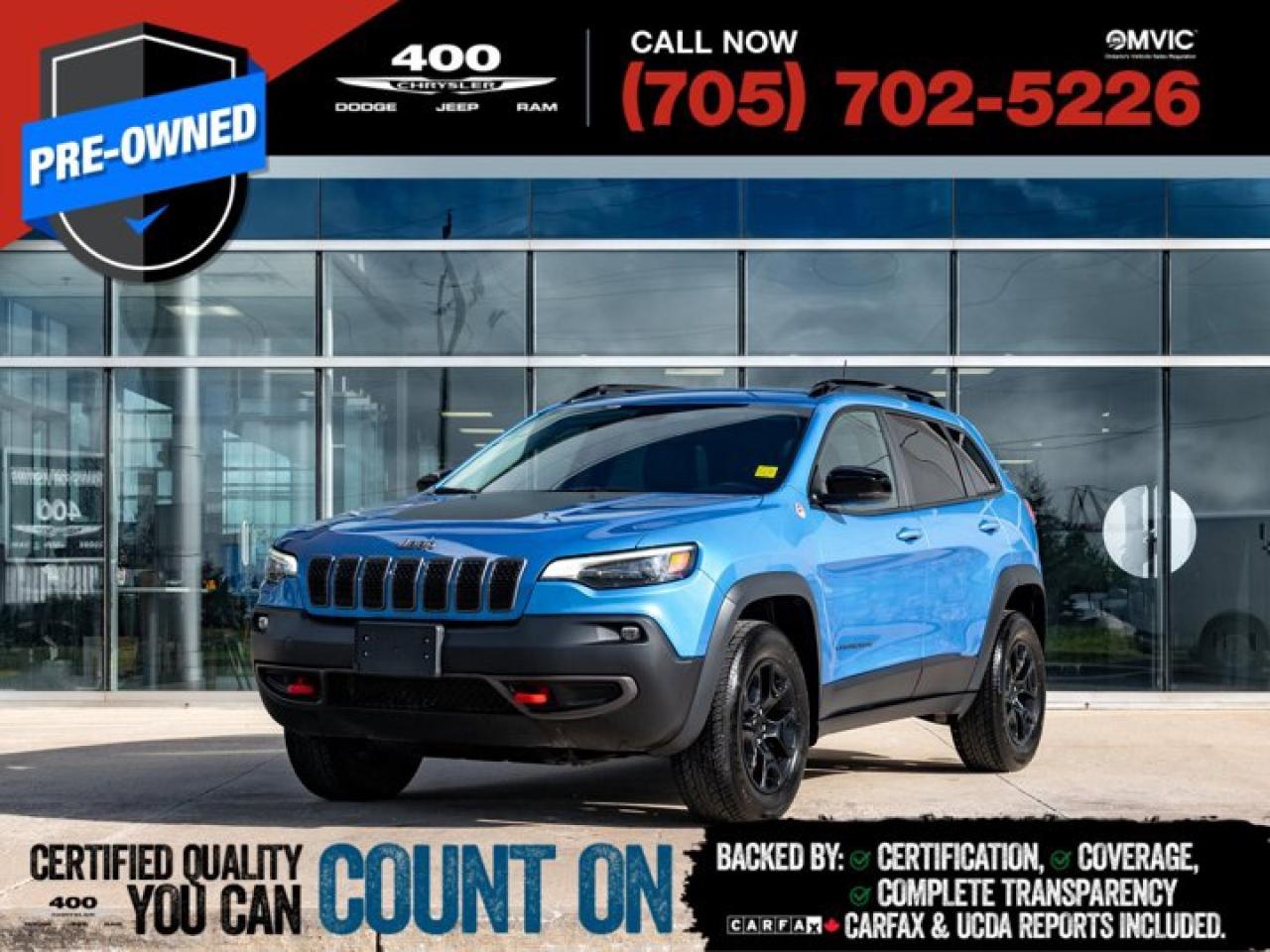 Used 2022 Jeep Cherokee Trailhawk for sale in Innisfil, ON