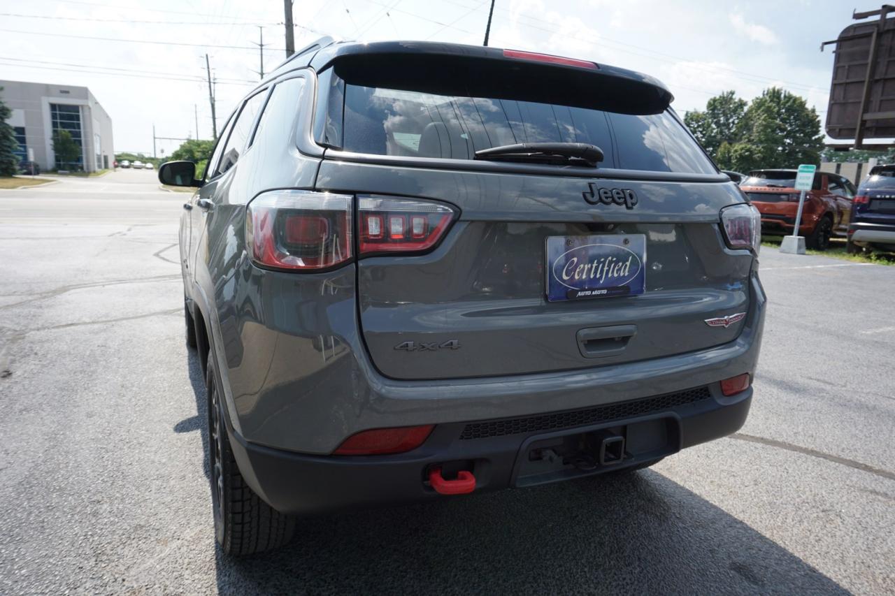 2019 Jeep Compass TRAILHAWK 4WD CERTIFIED CAMERA NAV BLUETOOTH LEATHER HEATED SEATS PANO ROOF CRUISE ALLOYS Photo4