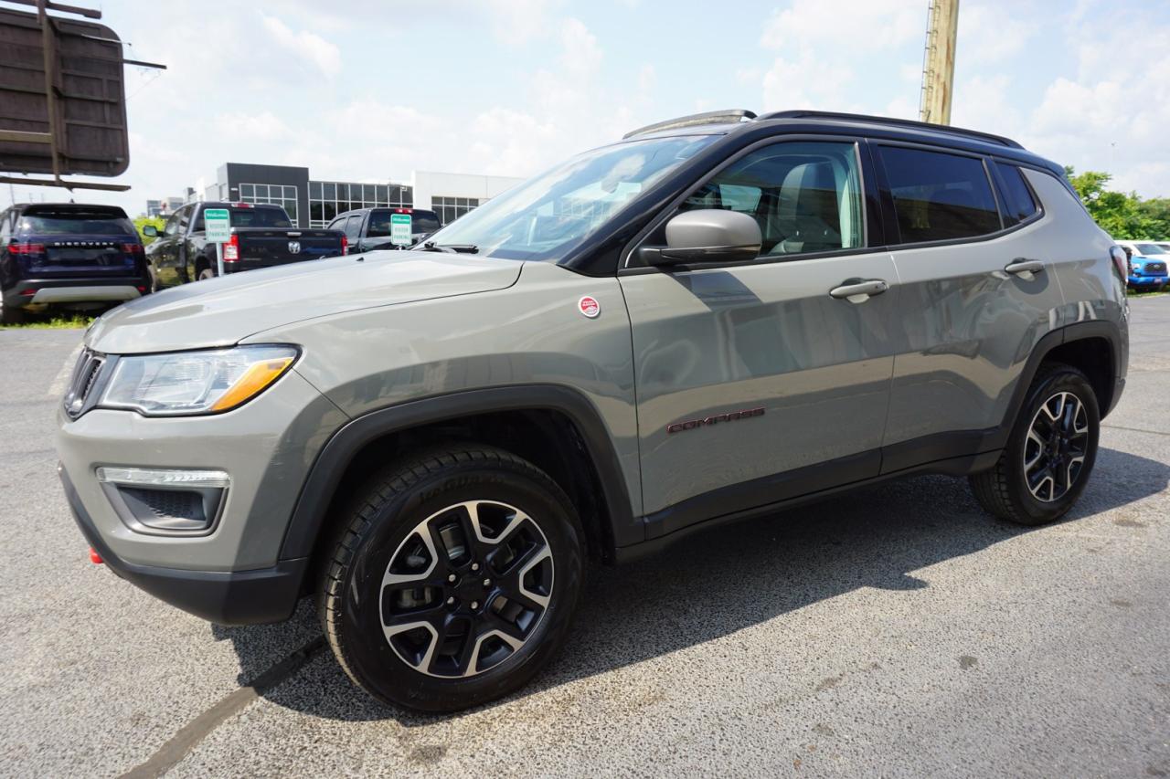 2019 Jeep Compass TRAILHAWK 4WD CERTIFIED CAMERA NAV BLUETOOTH LEATHER HEATED SEATS PANO ROOF CRUISE ALLOYS Photo2
