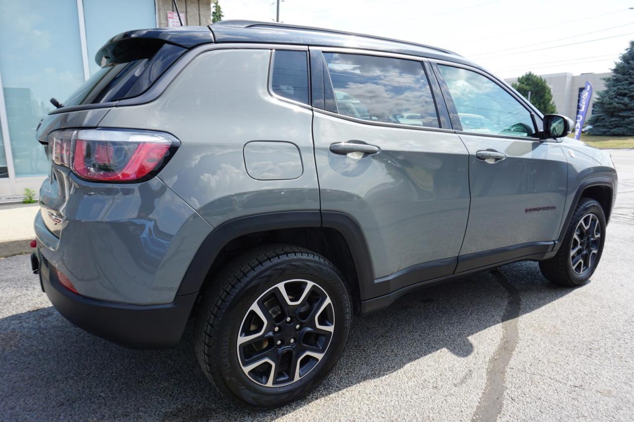 2019 Jeep Compass TRAILHAWK 4WD CERTIFIED CAMERA NAV BLUETOOTH LEATHER HEATED SEATS PANO ROOF CRUISE ALLOYS - Photo #7