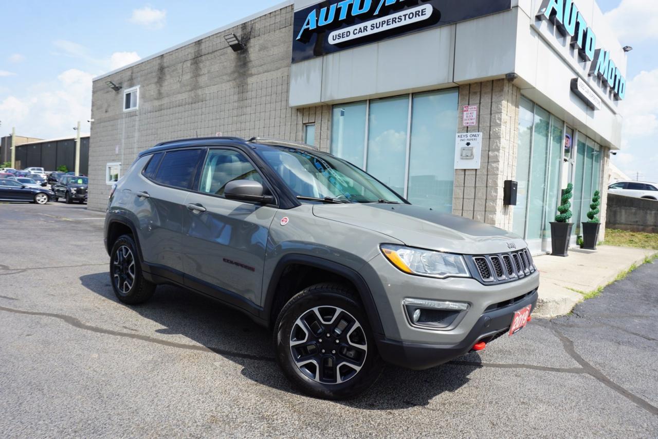 2019 Jeep Compass TRAILHAWK 4WD CERTIFIED CAMERA NAV BLUETOOTH LEATHER HEATED SEATS PANO ROOF CRUISE ALLOYS - Photo #8