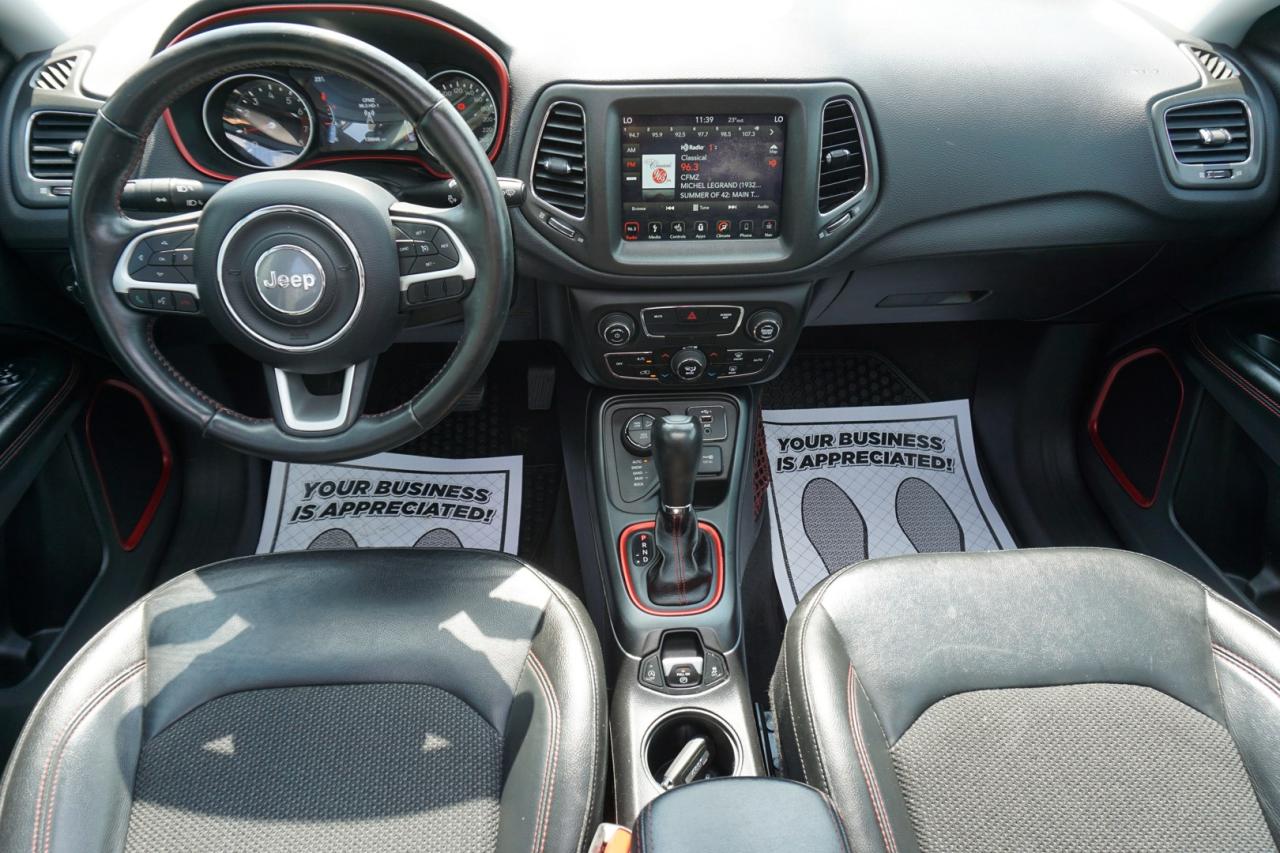 2019 Jeep Compass TRAILHAWK 4WD CERTIFIED CAMERA NAV BLUETOOTH LEATHER HEATED SEATS PANO ROOF CRUISE ALLOYS - Photo #12