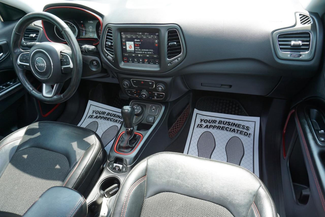 2019 Jeep Compass TRAILHAWK 4WD CERTIFIED CAMERA NAV BLUETOOTH LEATHER HEATED SEATS PANO ROOF CRUISE ALLOYS - Photo #13