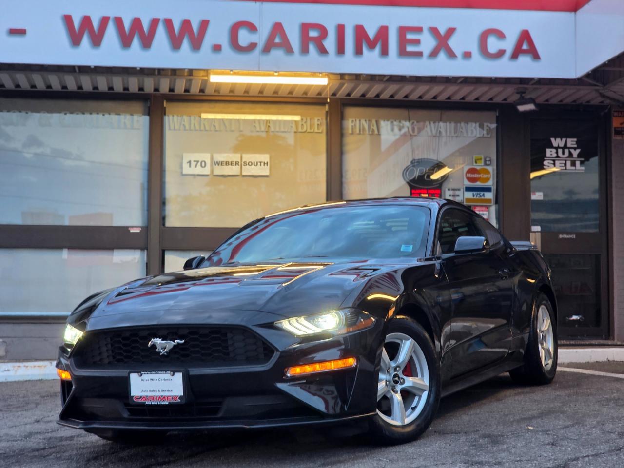 Used 2018 Ford Mustang EcoBoost MANUAL | LOW KMS | ACCIDENT FREE for sale in Waterloo, ON
