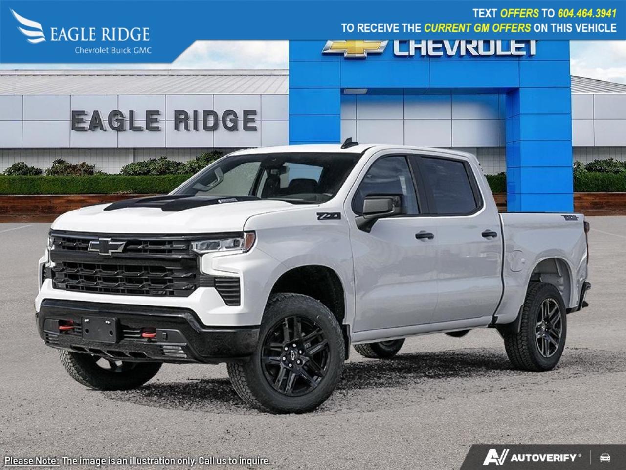 New 2026 Chevrolet Silverado 1500 LT Trail Boss 13.4-inch diagonal color touchscreen display with Google Built-in, Apple CarPlay and Android Auto, 12.3-inch diagonal reconfigurable Driver Information Centre, adaptive cruise control, heated seats, h for sale in Coquitlam, BC