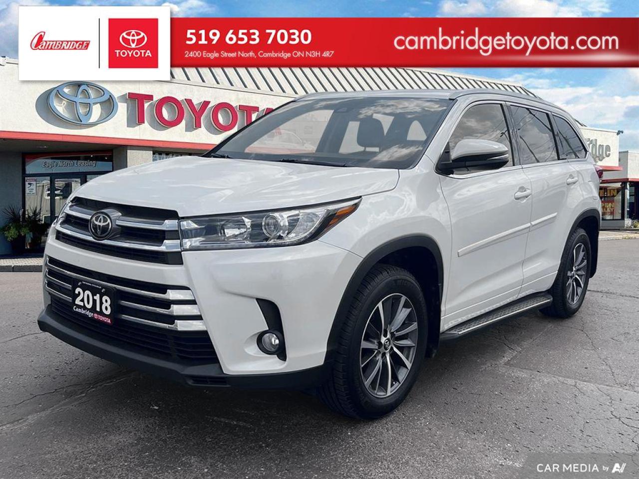 Used 2018 Toyota Highlander XLE for sale in Cambridge, ON