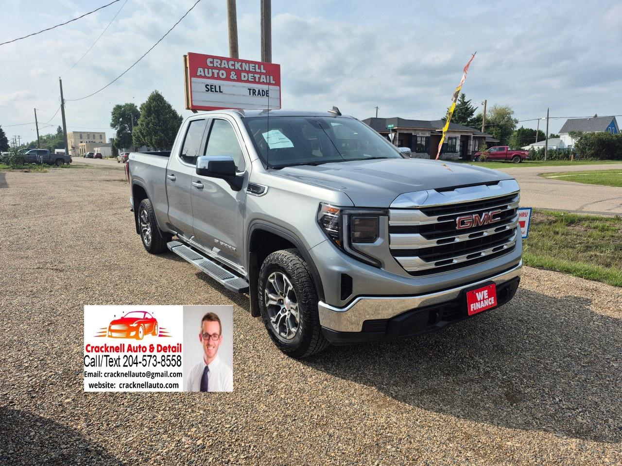 Used 2023 GMC Sierra 1500 Double Cab Standard Box 4-Wheel Drive SLE for sale in Carberry, MB