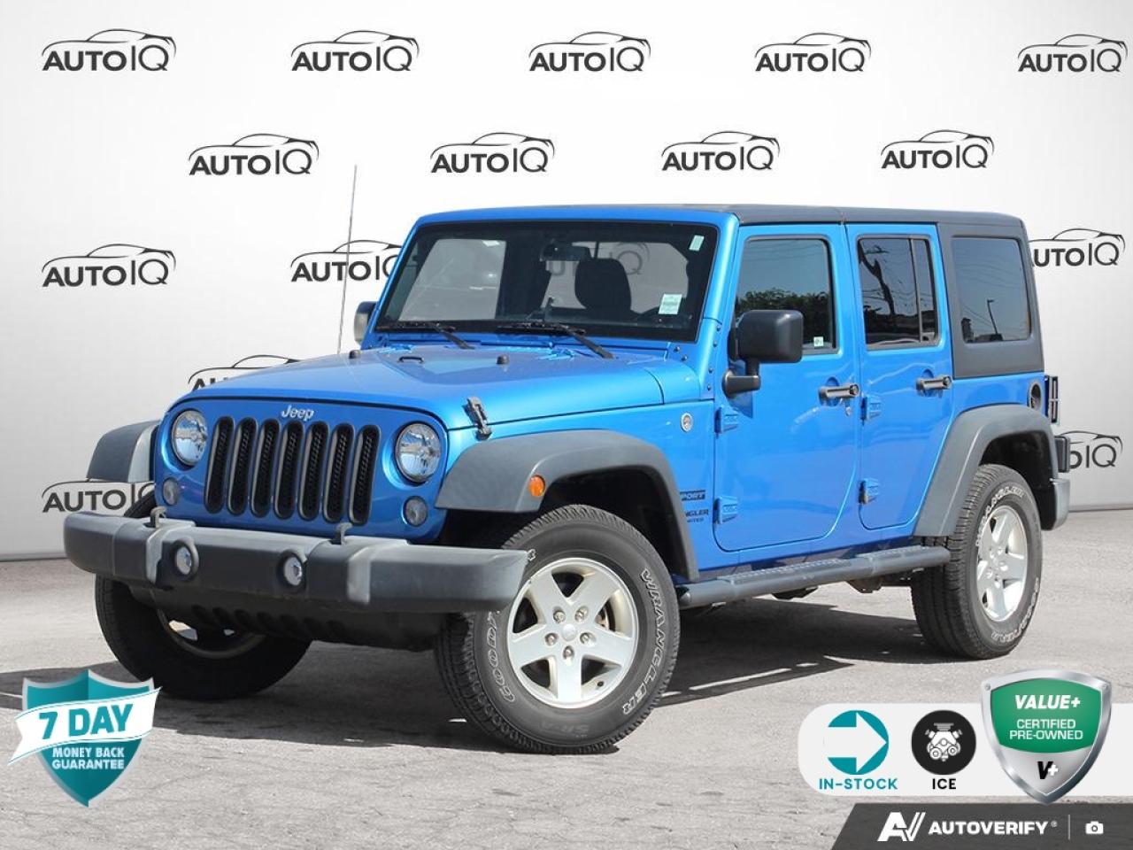 Used 2016 Jeep Wrangler Unlimited Sport INCREDIBLY LOW KMS | DO NOT MISS for sale in St. Thomas, ON