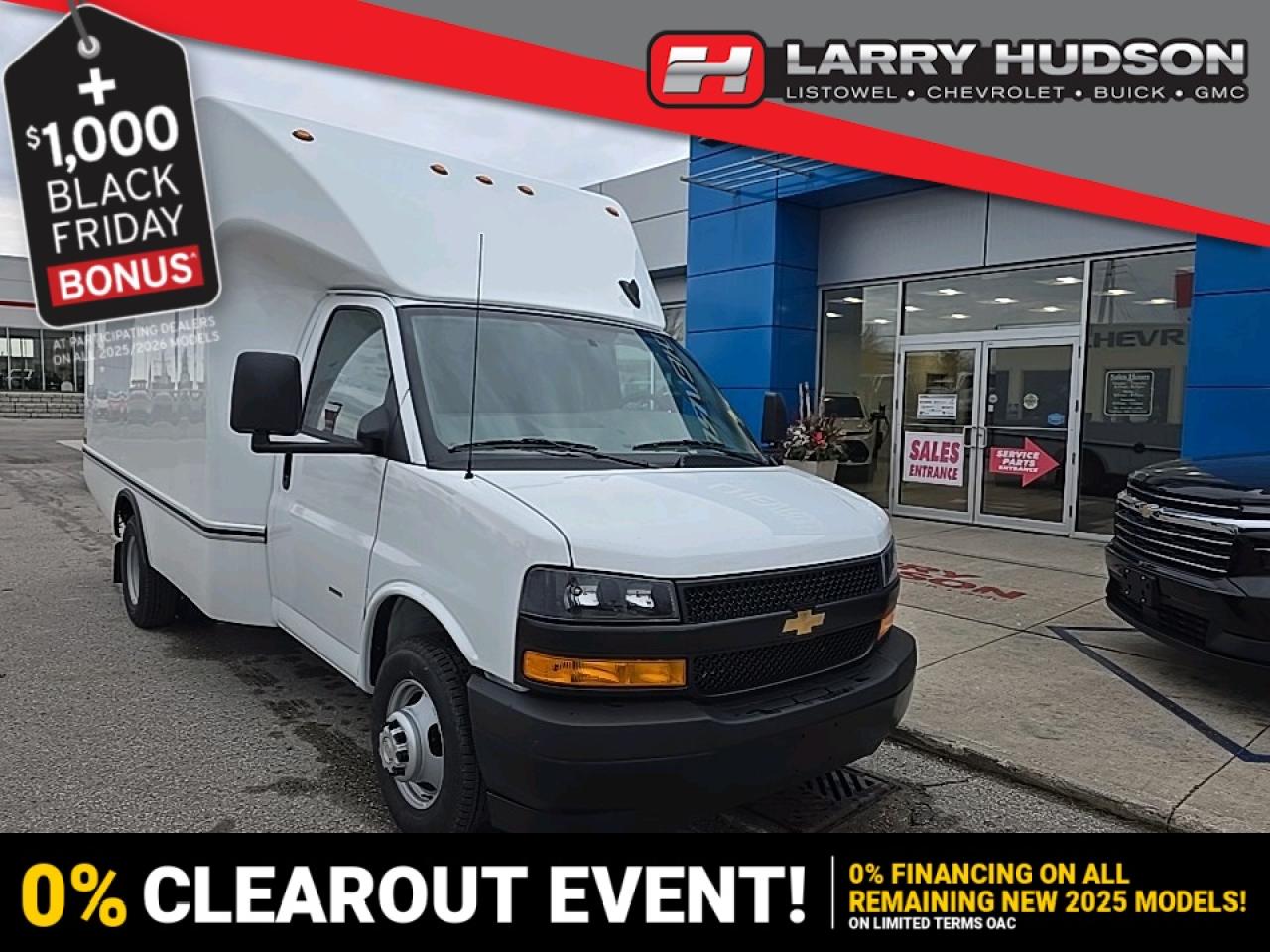 New 2025 Chevrolet Express Cutaway Work Van for sale in Listowel, ON