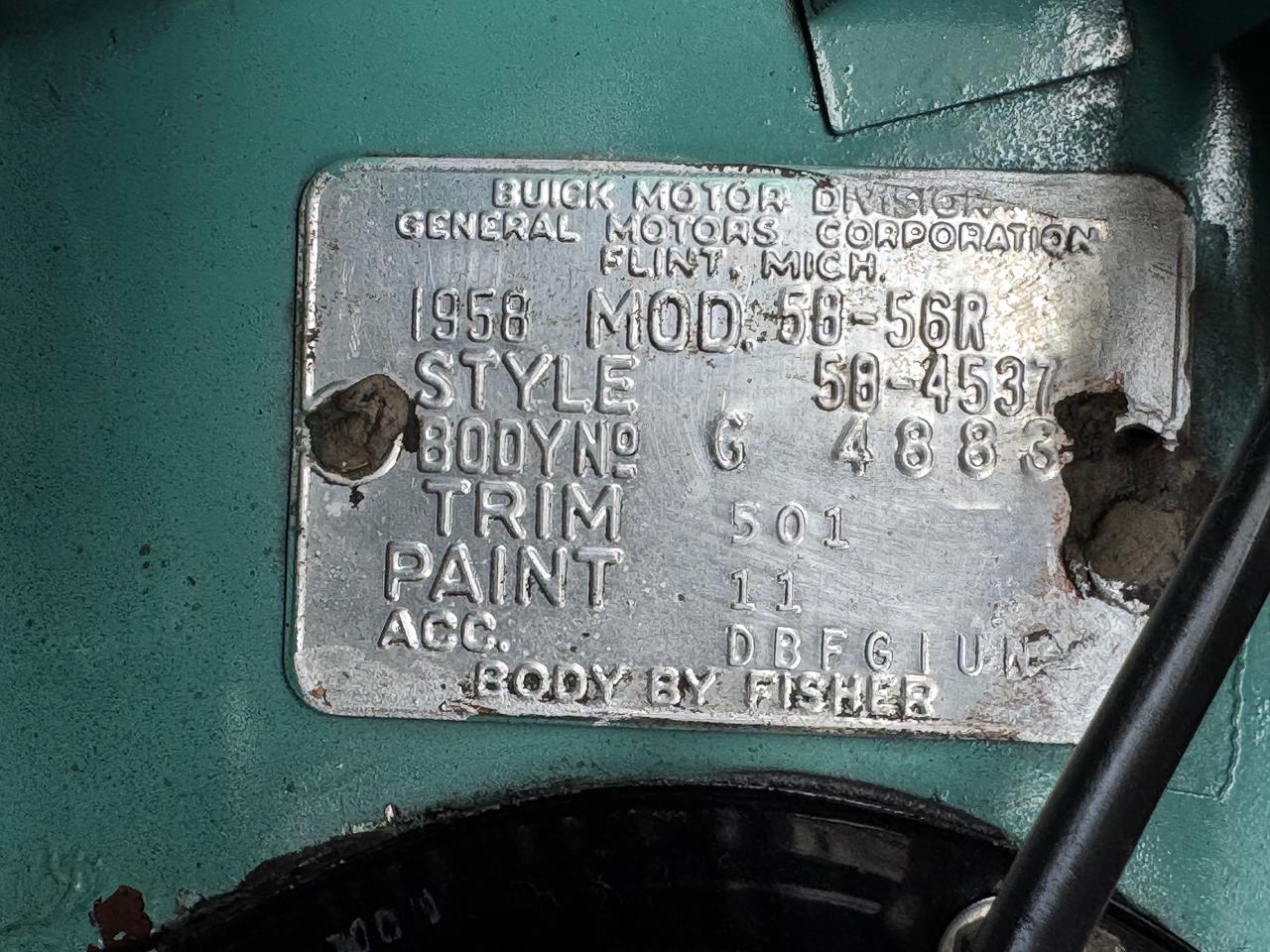 1958 Buick Century Riviera Super 56R **EXCELLENT CONDITION** Photo