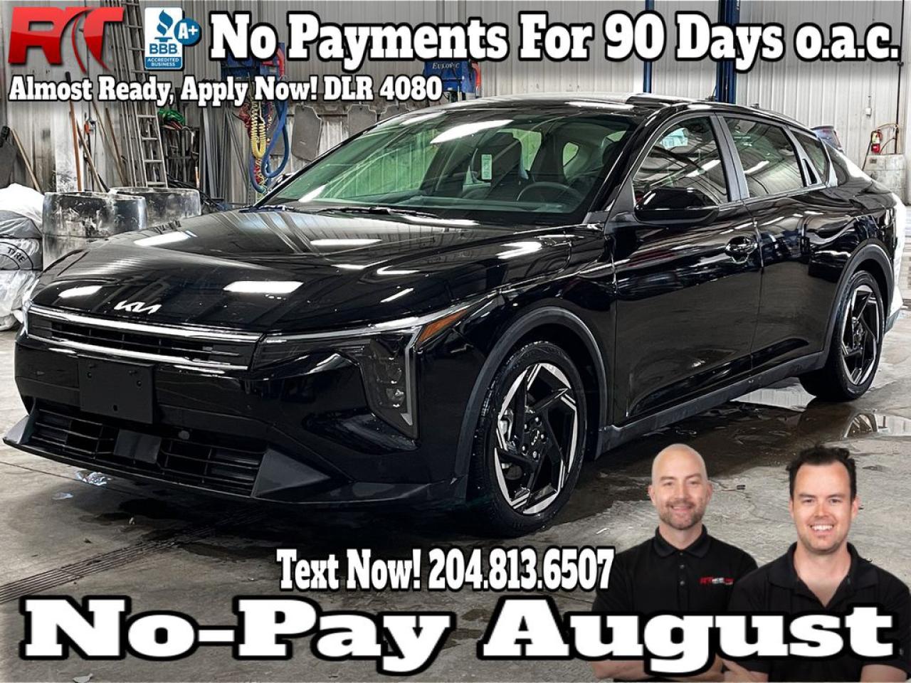 Hey there, friend  Welcome to Ride Times No-Pay Augustwhere overthinking costs more than making a move.  Lets be real: everything costs more these days, and buying a vehicle can feel like a financial landmine. Thats why were doing things differently.  Drive Now, Pay Later  This month, you can hit the road with:  $0 down  No payments for 90 days OAC  Flexible financing built for real life  Weve helped thousands of Manitobans get back on the road with confidenceand were ready to help you next.  The Markets Not WaitingWhy Should You?  Too many people are stuck overthinkingwaiting for prices to drop while trade-in values slip, inventory tightens, and affordable vehicles vanish.  As of August 1st, there were only 220,000 used vehicles for sale across Canada, with an average listing price of $37,600up from July 1st (source: Black Book Canada).  But heres the kicker: most shoppers are searching below that average, and many are looking well below. As the cheaper vehicles sell off, theyre not being replacedand thats whats pushing prices up.  We expect that trend to continue, especially as affordability remains a major concern. So if youre waiting for prices to come downyou might be waiting forever.  Start With the Right Ride  We keep 80 to 120 hand-picked, safety-certified vehicles in stockmost priced under $30,000.  And yes, the good ones move fast.  Trade-in volume is slowing down across the province, so if something catches your eye, dont waitwe only have one of most trims, and fresh inventory is getting harder to replace.  Financing That Works for You  Whether youre rebuilding credit, buying your first car, or just trying to keep payments lowweve got you covered:  $0 down options  Fast approvals  No payments for 90 days OAC  Competitive rateseven if your credit isnt perfect  Top-dollar trade values to unlock equity before your vehicle drops more  Proudly Canadian. Fiercely Independent.  Were a family-owned dealership with 17+ years in businessbuilt on trust, transparency, and treating people right.  With over 1,000 five-star reviews from customers across Manitoba and beyond, weve earned our reputation the hard wayand we plan to keep it that way.  Youre Closer Than You Think  Youre already reading thisthats step one.  Most people start by valuing their trade, browsing online, or texting us with a few questions. From there, well walk you through every step.  No pressure. No fluff. Just real help.  Every Ride Comes Backed by Confidence  Every vehicle on our lot:  Passes a full safety inspection  Includes a detailed CarFax report  Comes with our exclusive Oil 4 Life Programfree oil changes for as long as you own it  Whats Holding You Back?  If youre hesitating, we get it. But hesitation doesnt protect you from rising pricesit just means someone else gets the deal you were thinking about.  Just a heads-up: we cant hold vehicles without a deposit, and with top trade values + 90-day payment relief, inventory is moving.  Lets make this the easiest car-buying experience youve ever had:  - Text us: 204-813-6507  - Browse inventory: fast.ridetime.ca  - Chat anytime: m.me/ridetime  Your next ride is waitingand this August, it comes with a payment break.  DLR 4080