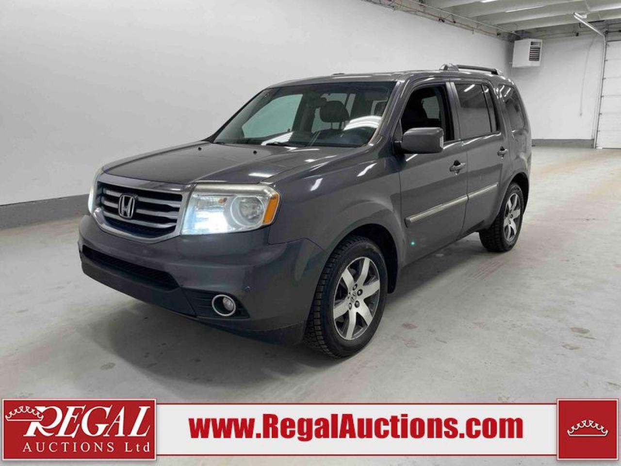 Used 2012 Honda Pilot Touring for sale in Calgary, AB