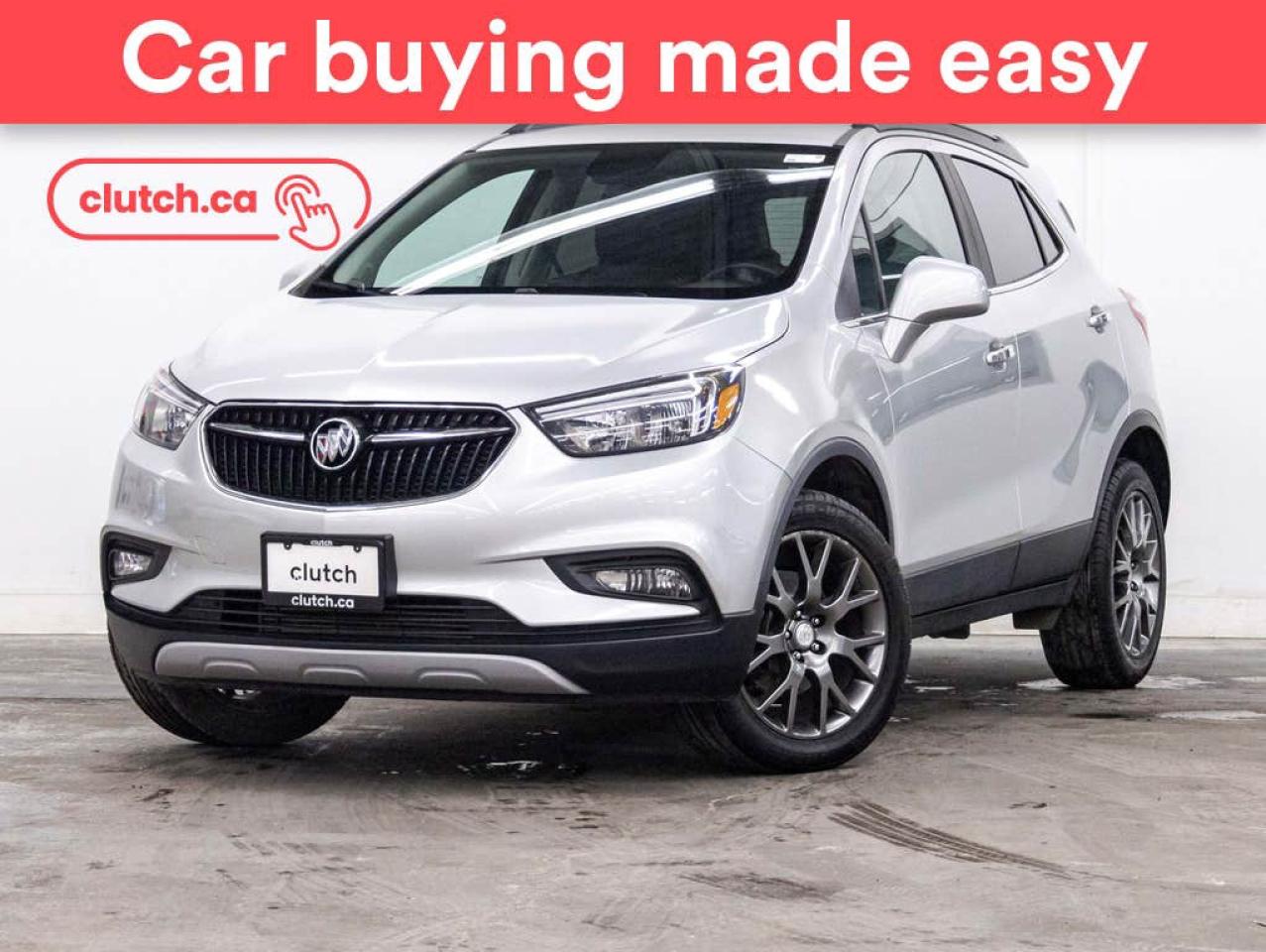 Used 2020 Buick Encore Sport Touring AWD w/ Apple CarPlay & Android Auto, Power Moonroof, Rearview Cam for sale in Toronto, ON