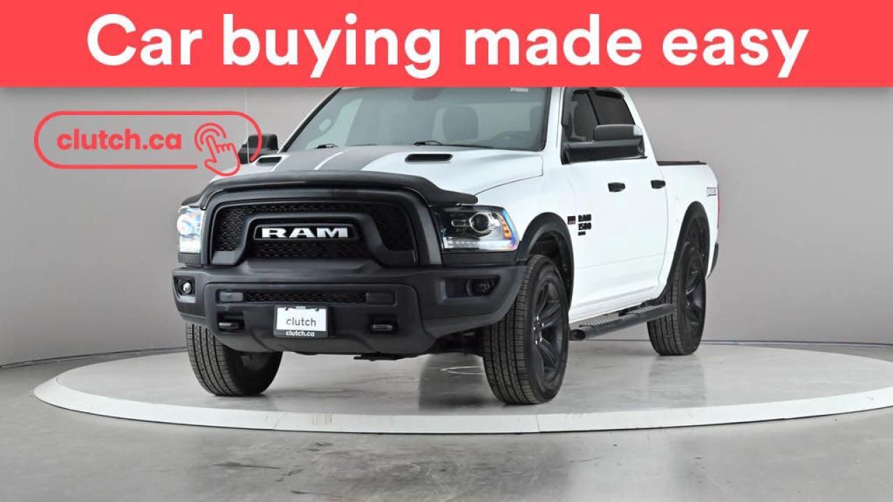 Used 2021 RAM 1500 Classic Warlock Crew Cab 4x4 w/ Apple CarPlay, Heated Front Seats, Rearview Cam for sale in Toronto, ON