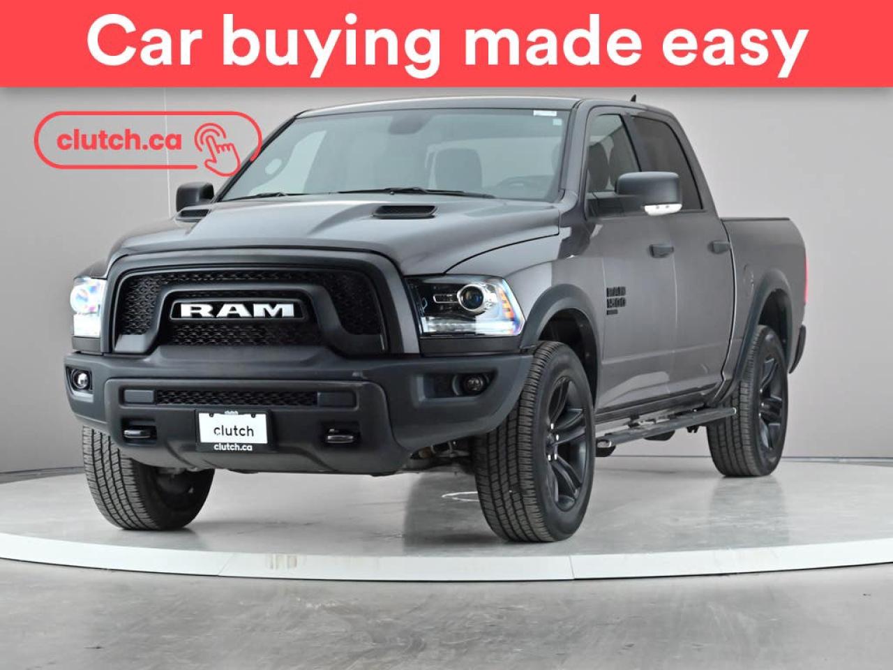 Used 2022 RAM 1500 Classic Warlock Crew Cab 5 1/2 ft 4x4 w/ Apple CarPlay, Heated Front Seats, Rearview Cam for sale in Toronto, ON