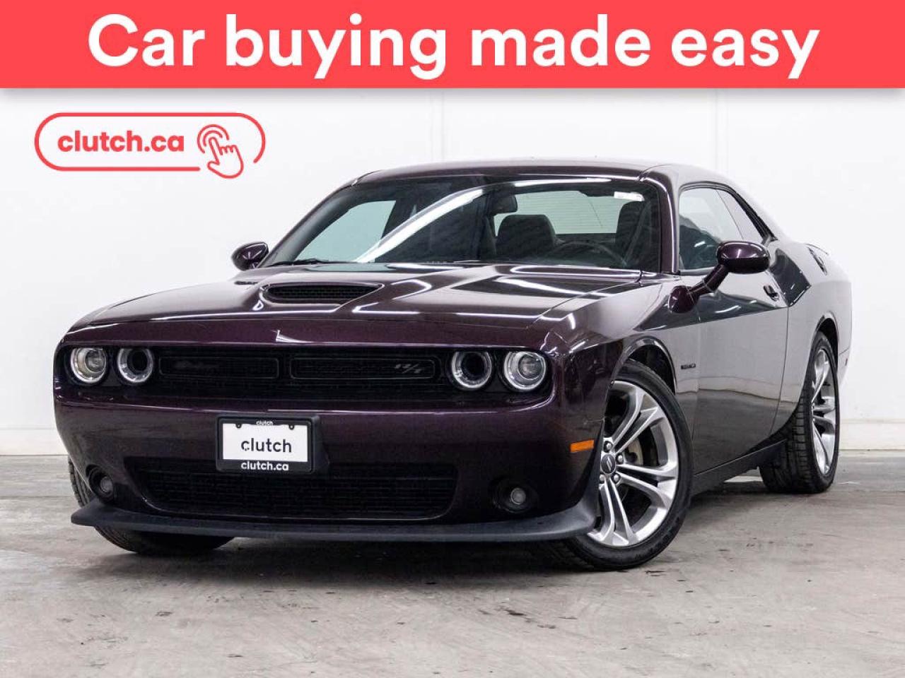 Used 2021 Dodge Challenger R/T w/ Apple CarPlay & Android Auto, Heated Steering Wheel, Nav for sale in Toronto, ON