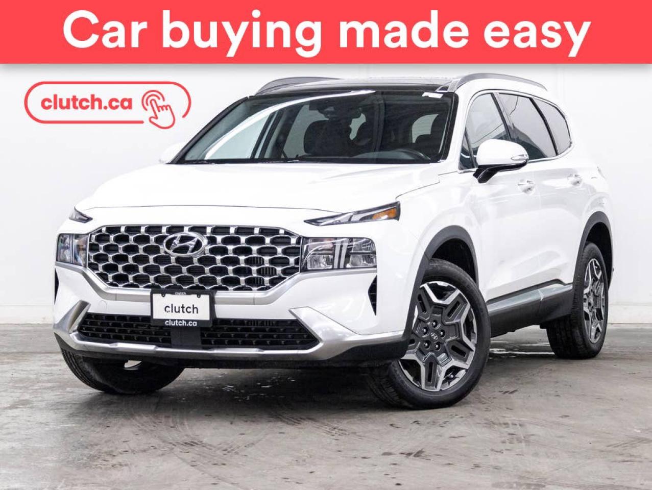 Used 2023 Hyundai Santa Fe Hybrid Luxury AWD w/Apple CarPlay & Android Auto, Heated Front Seats, Backup Cam for sale in Toronto, ON