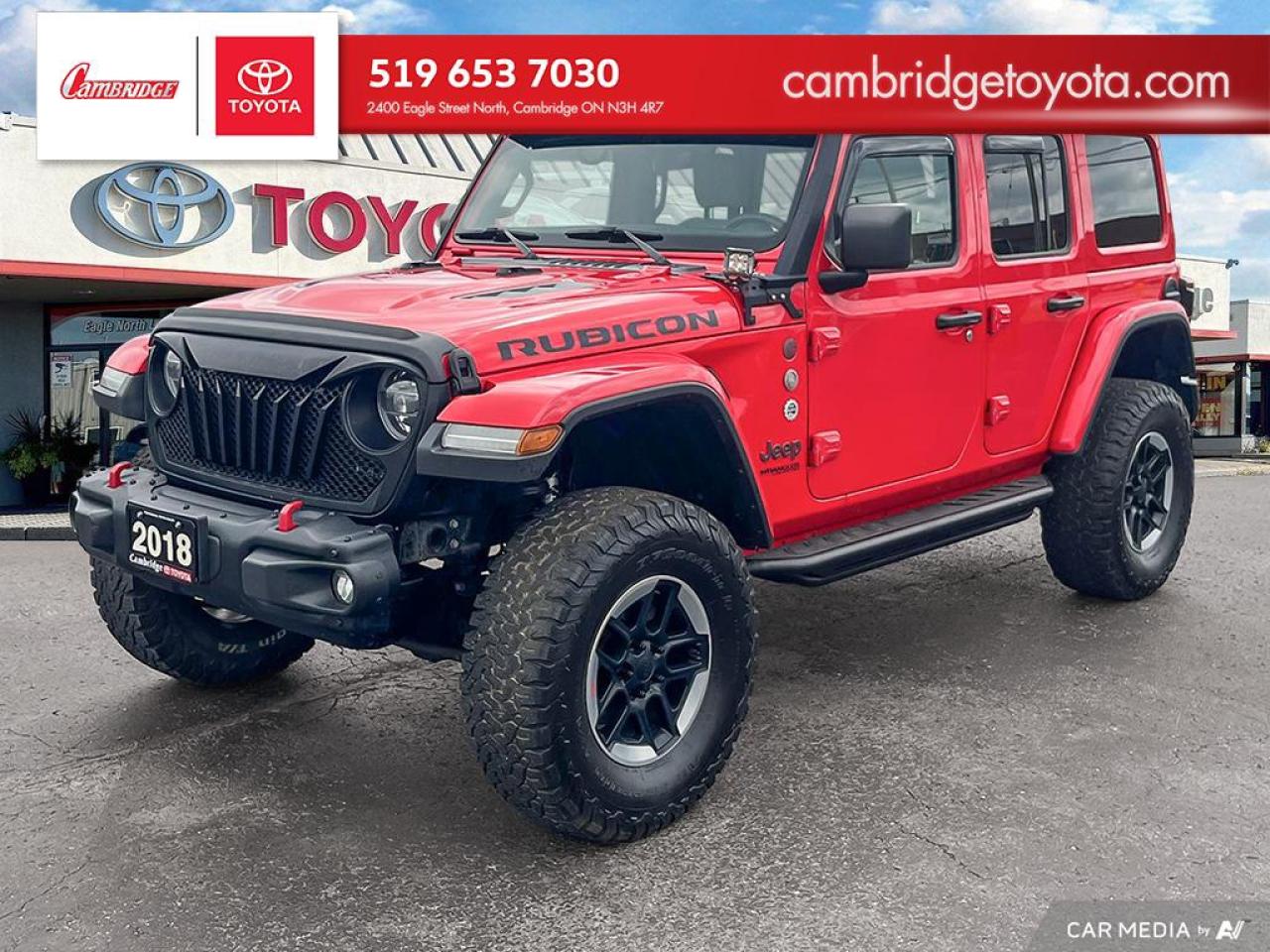 Used 2018 Jeep Wrangler Unlimited Rubicon for sale in Cambridge, ON
