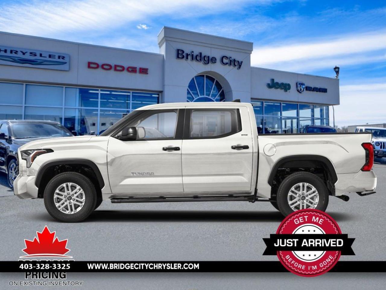 Used 2024 Toyota Tundra 3.5L V6 - SR5 Pkg - Bucket Seats - Navigation - Heated Seats - Bluetooth - Climate Control - 4x4 for sale in Lethbridge, AB