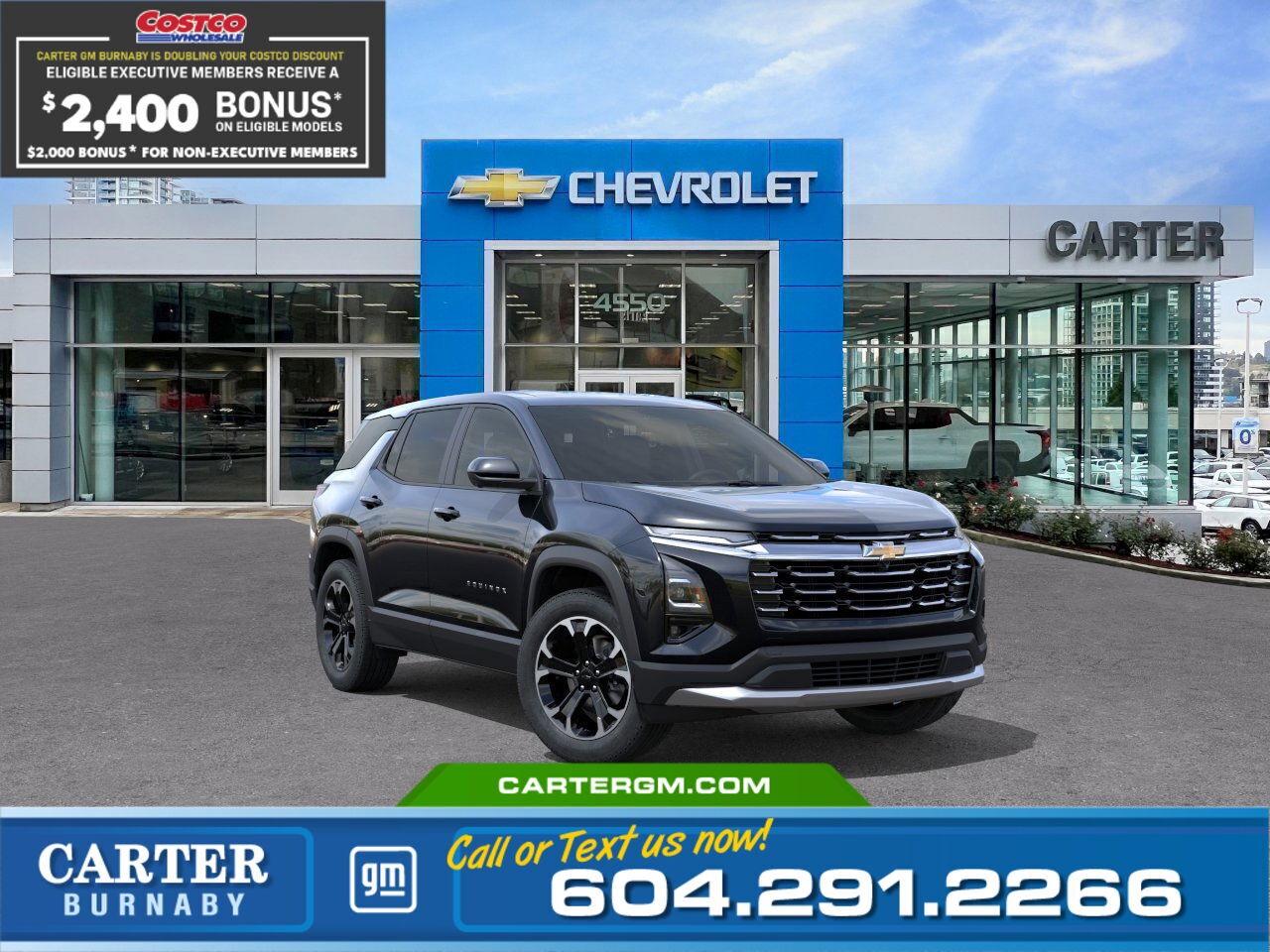 New 2026 Chevrolet Equinox LT AWD | Double Costco Bonus: Up to $2,400! for sale in Burnaby, BC