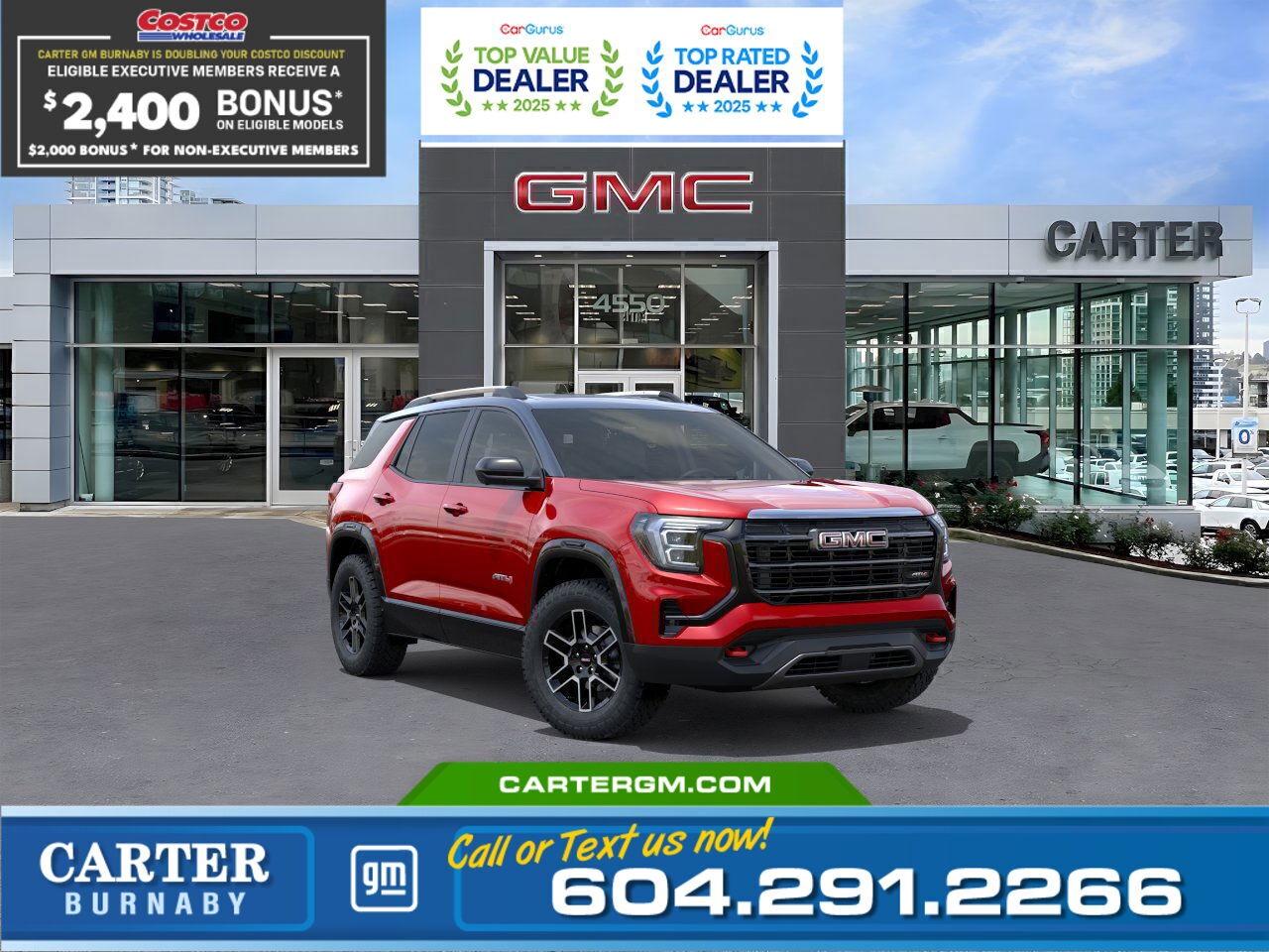 New 2026 GMC Terrain AT4 AWD | Double Costco Bonus: Up to $2,400! for sale in Burnaby, BC