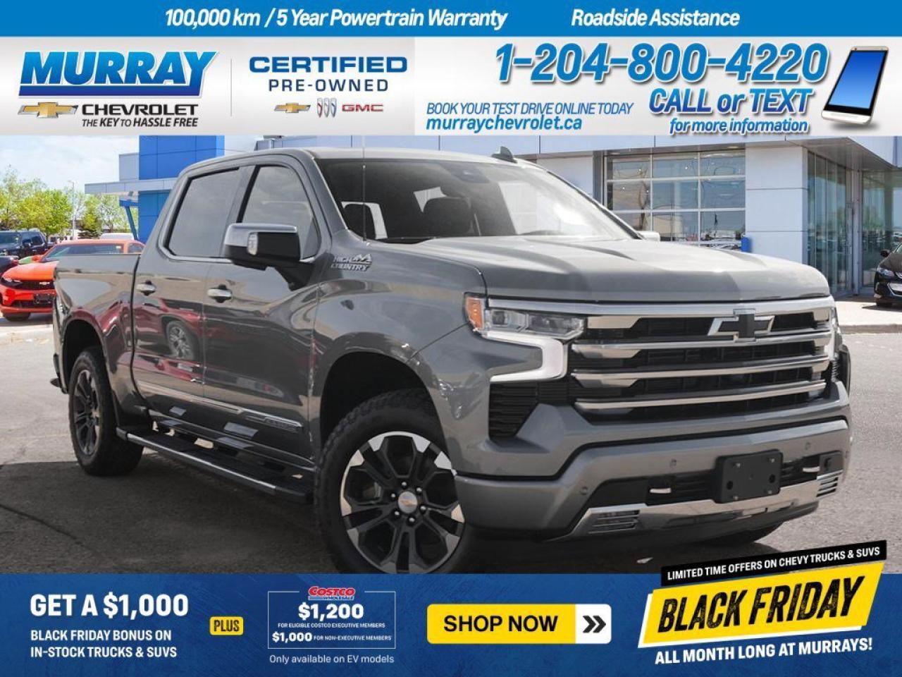 New 2026 Chevrolet Silverado 1500 High Country for sale in Winnipeg, MB