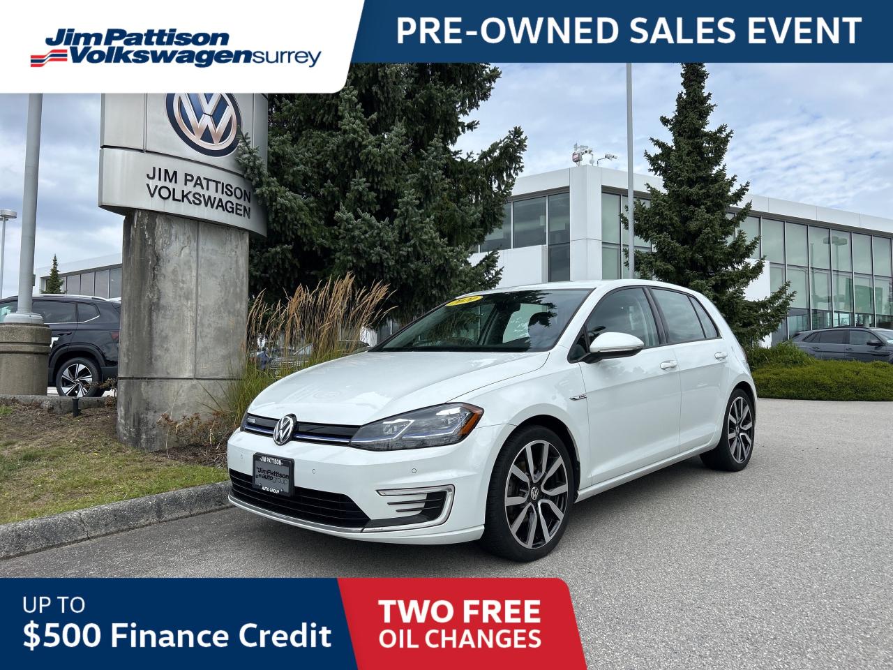 Used 2020 Volkswagen Golf e-Golf Comfortline 4-Door for sale in Surrey, BC