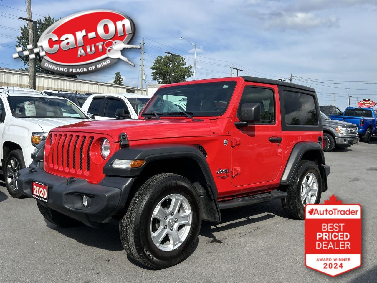 Used 2020 Jeep Wrangler SPORT S 4X4| HTD SEATS| REMOTE START| ALLOYS for sale in Ottawa, ON