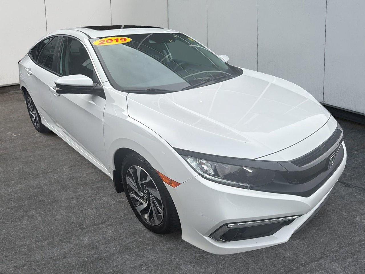 Used 2019 Honda Civic Sedan EX | Roof | Cam | USB | HtdSeats | Bluetooth for sale in Halifax, NS