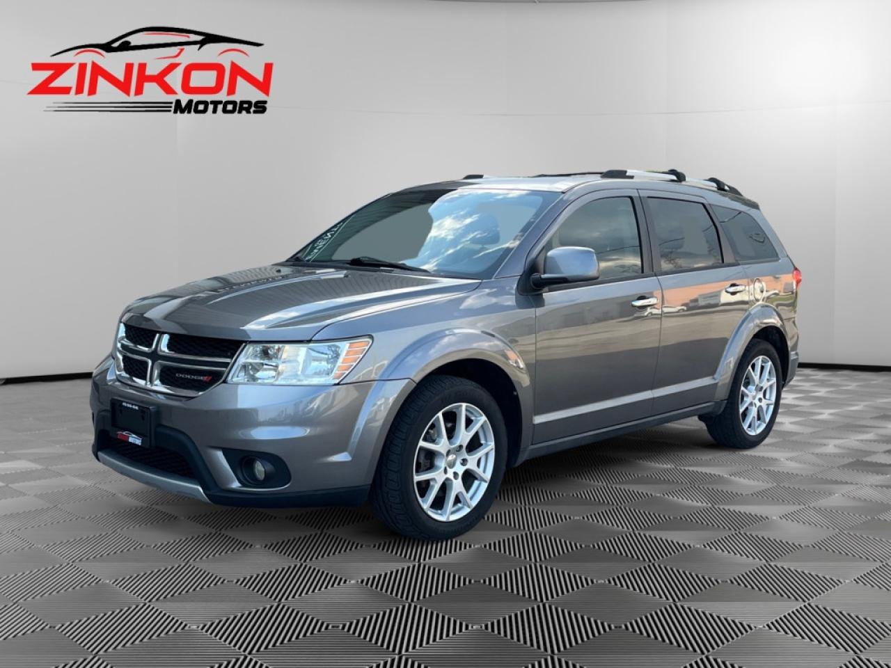 Used 2013 Dodge Journey R/T | AWD | V6 | 7 PASS | LEATHER | SUNROOF | NAVI | BACK-UP CAM | REMOTE STARTER | HEATED SEATS | for sale in Pickering, ON