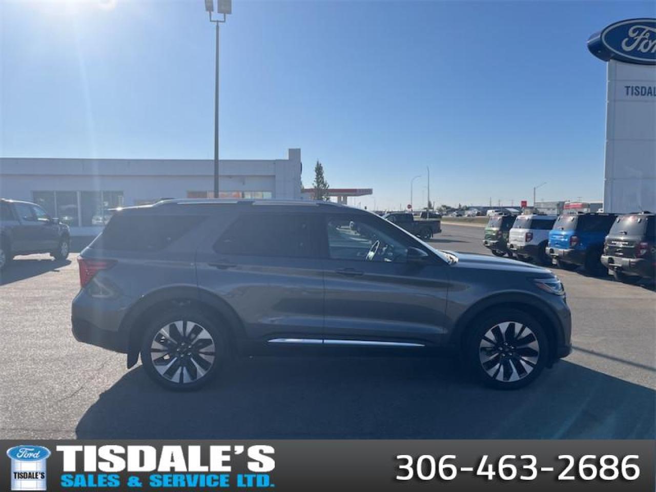 New 2025 Ford Explorer Platinum  - Leather Seats - Leather Package for sale in Kindersley, SK