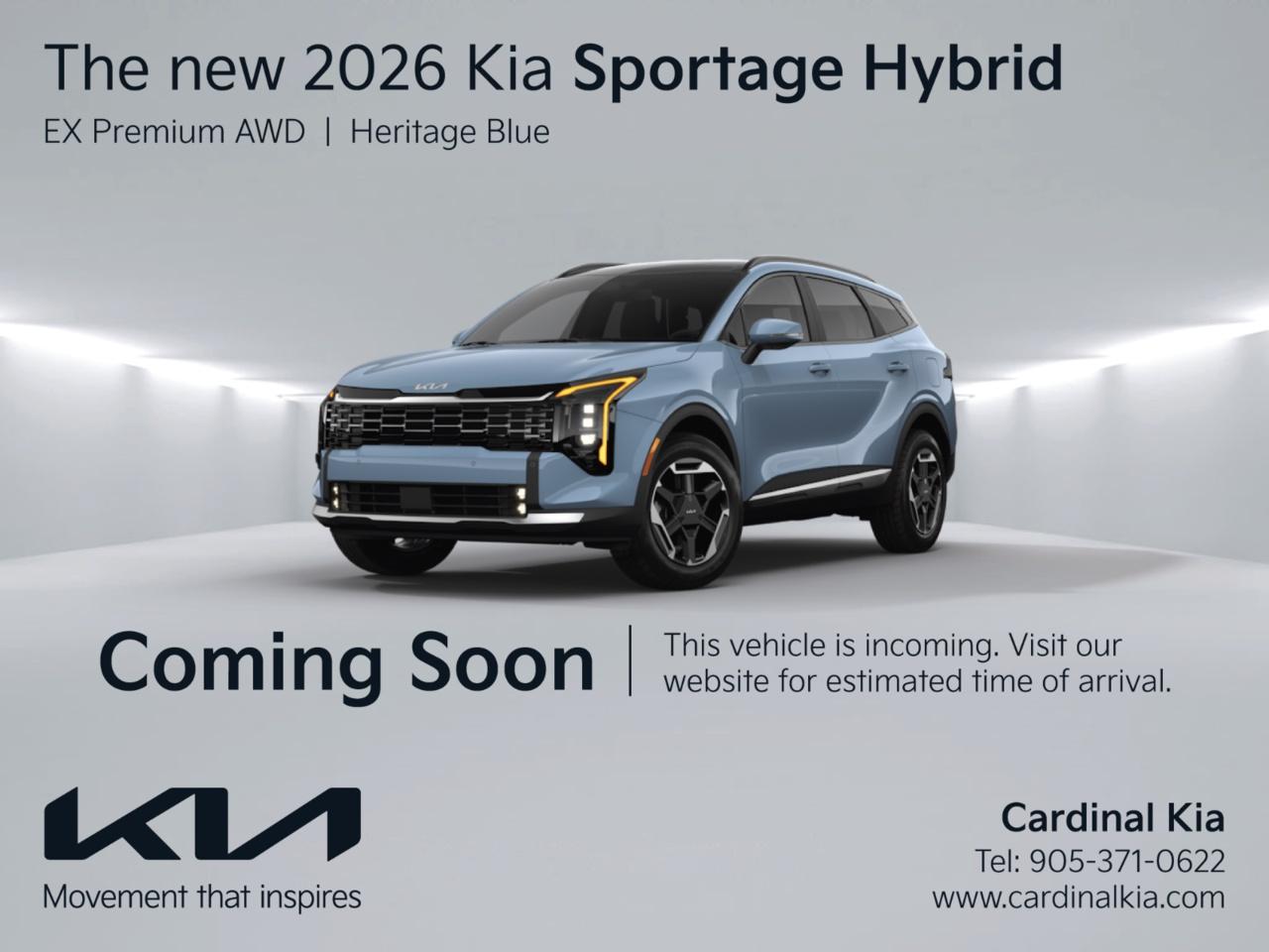 New 2026 Kia Sportage HEV EX PREMIUM for sale in Niagara Falls, ON