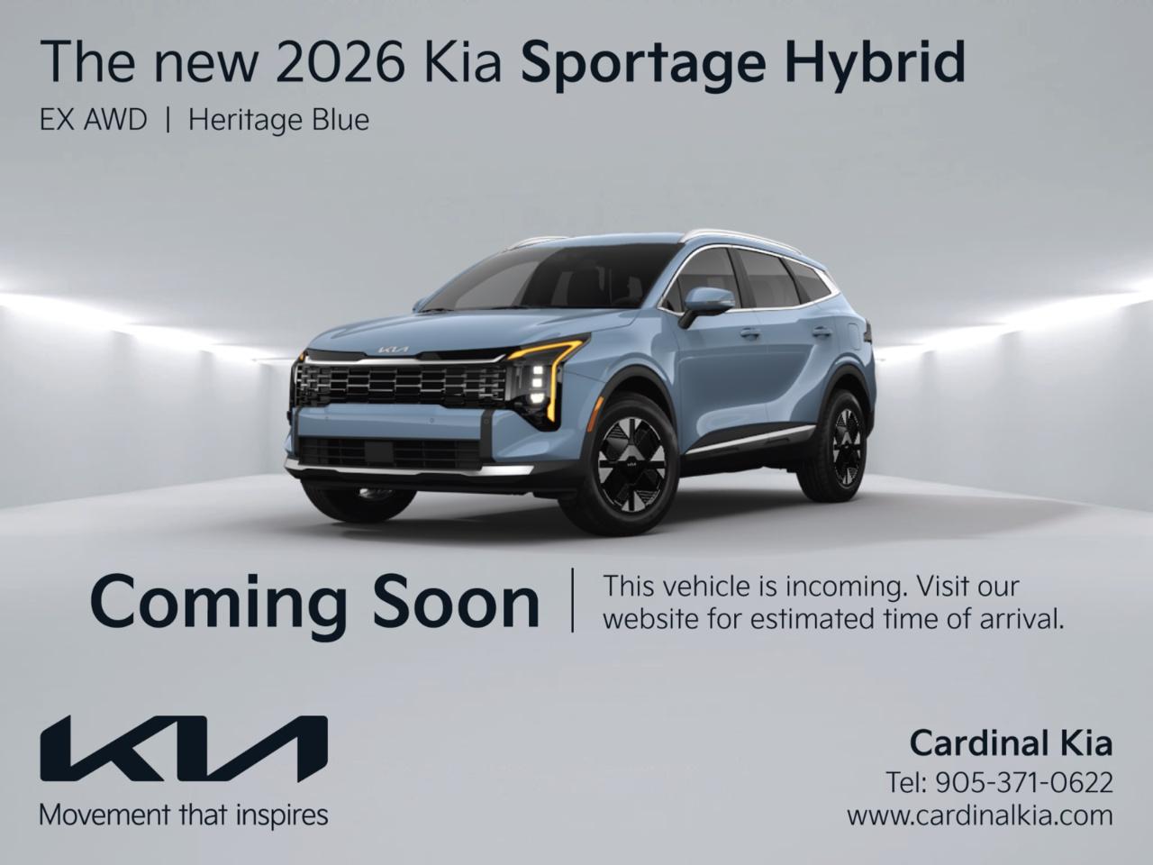 New 2026 Kia Sportage HEV EX for sale in Niagara Falls, ON
