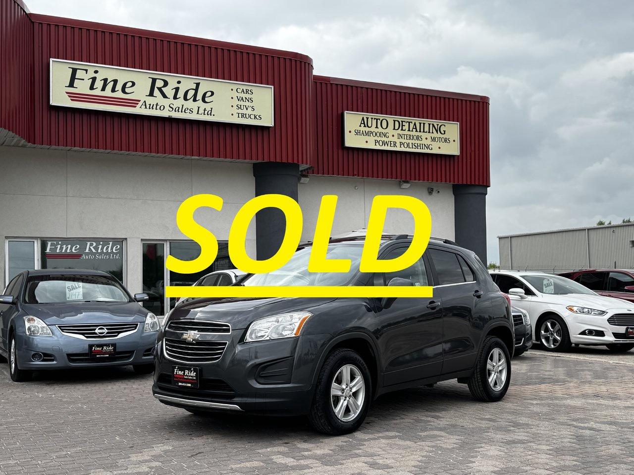 Used 2016 Chevrolet Trax LT for sale in West Saint Paul, MB